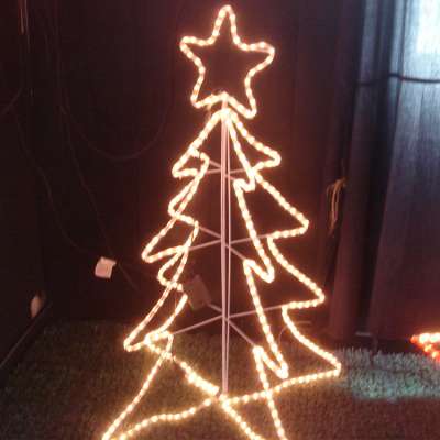 3d Motif Light Shopping Mall Decoration Christmas Spiral Tree Led Motif Light